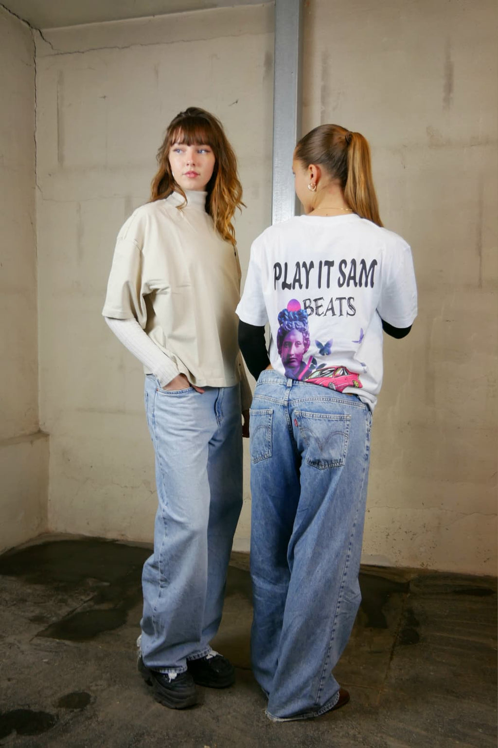 White Tee "15 K" Essential Cotton T-Shirt